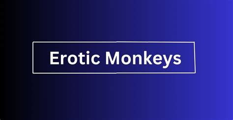 erotic monkey seattle|Erotic Monkey